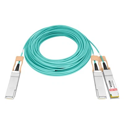 200G QSFP56 para 2x100G InfiniBand EDR AOC